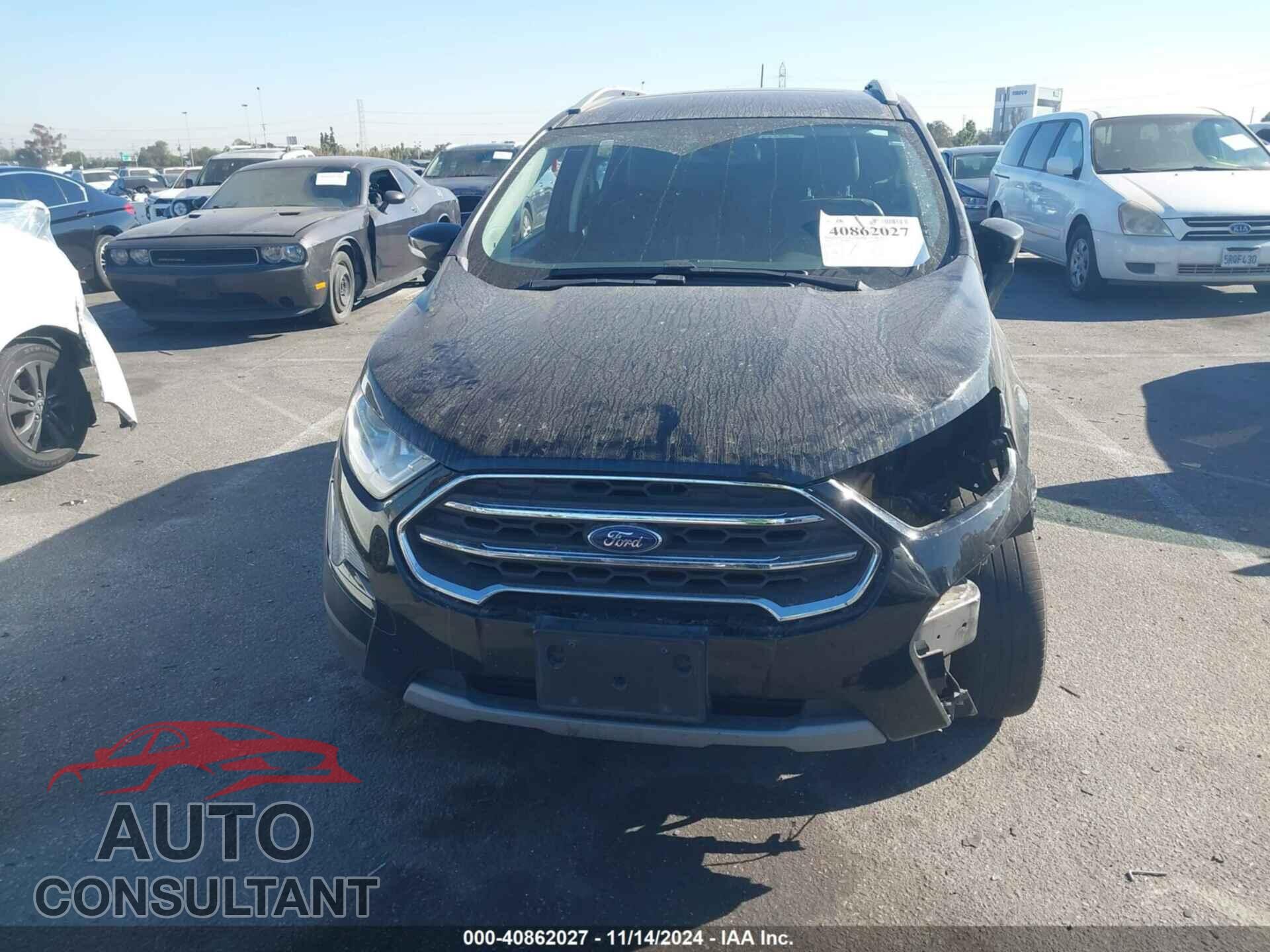 FORD ECOSPORT 2020 - MAJ6S3KL9LC329690
