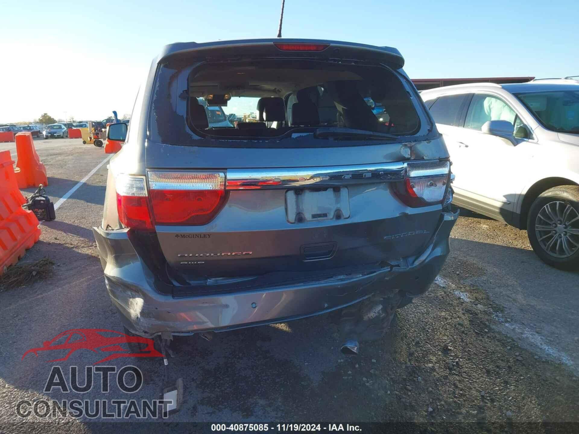 DODGE DURANGO 2011 - 1D4RE5GG9BC694720