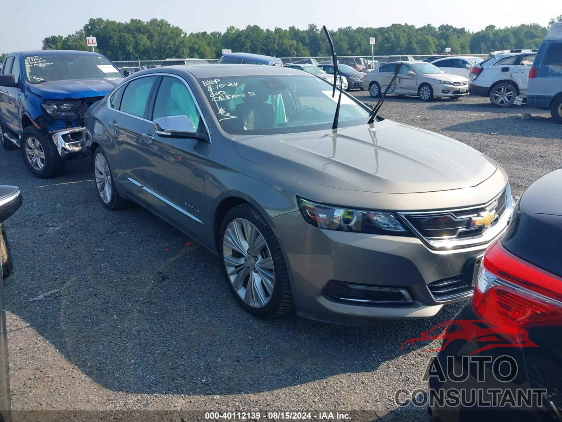 CHEVROLET IMPALA 2018 - 2G1125S38J9100477