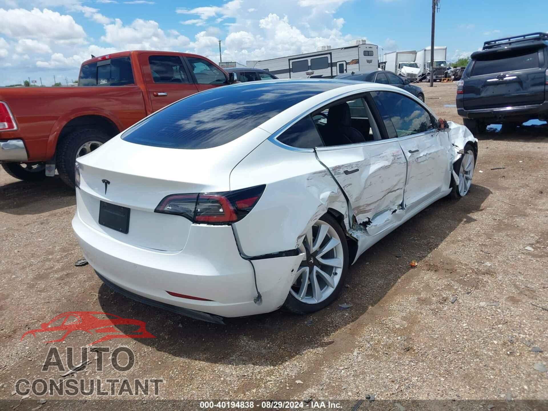 TESLA MODEL 3 2020 - 5YJ3E1EA6LF598820