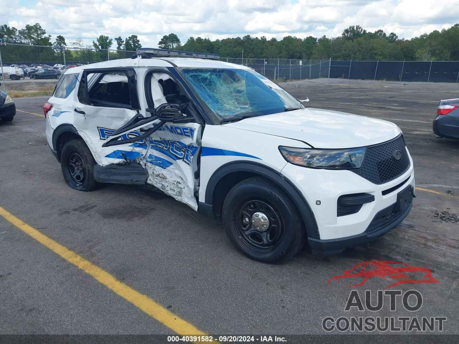 FORD POLICE INTERCEPTOR UTILITY 2021 - 1FM5K8AB5MGC38854