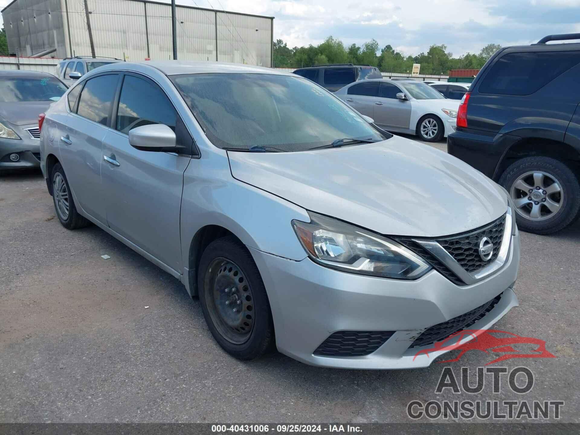 NISSAN SENTRA 2016 - 3N1AB7AP6GY225612