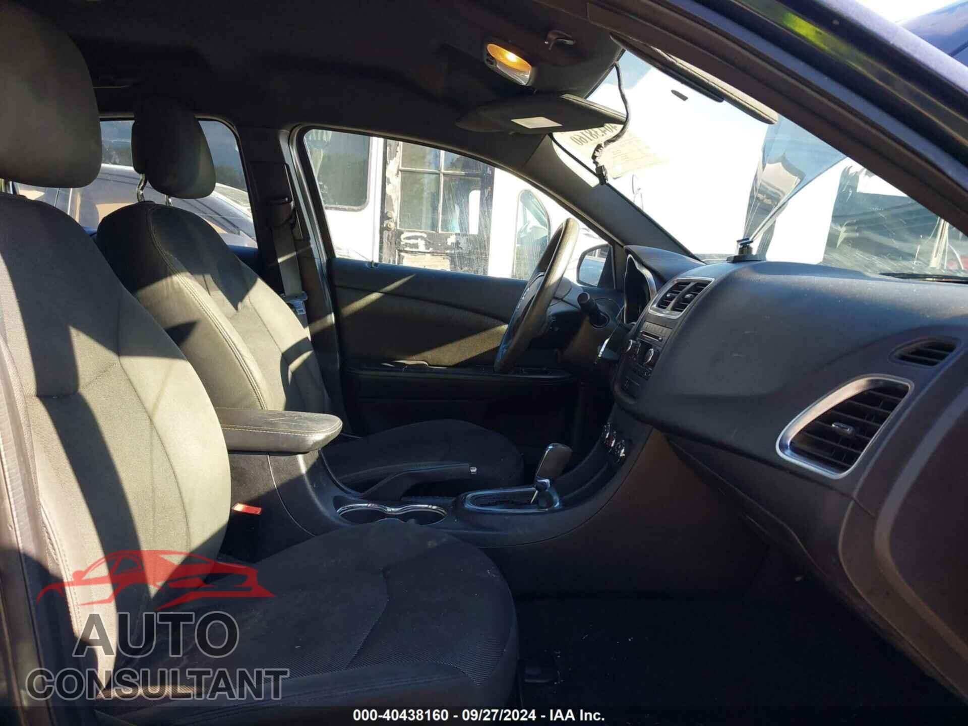 DODGE AVENGER 2012 - 1C3CDZAB7CN198481
