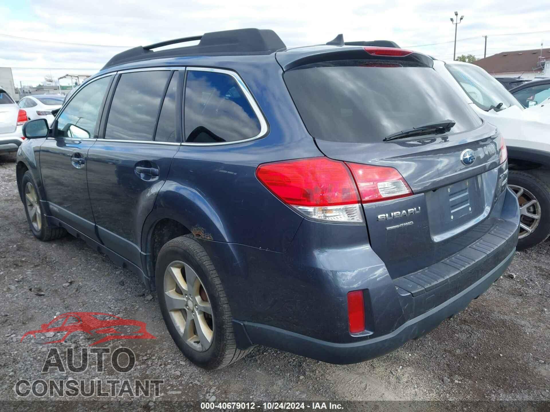 SUBARU OUTBACK 2014 - 4S4BRBDC9E3292635