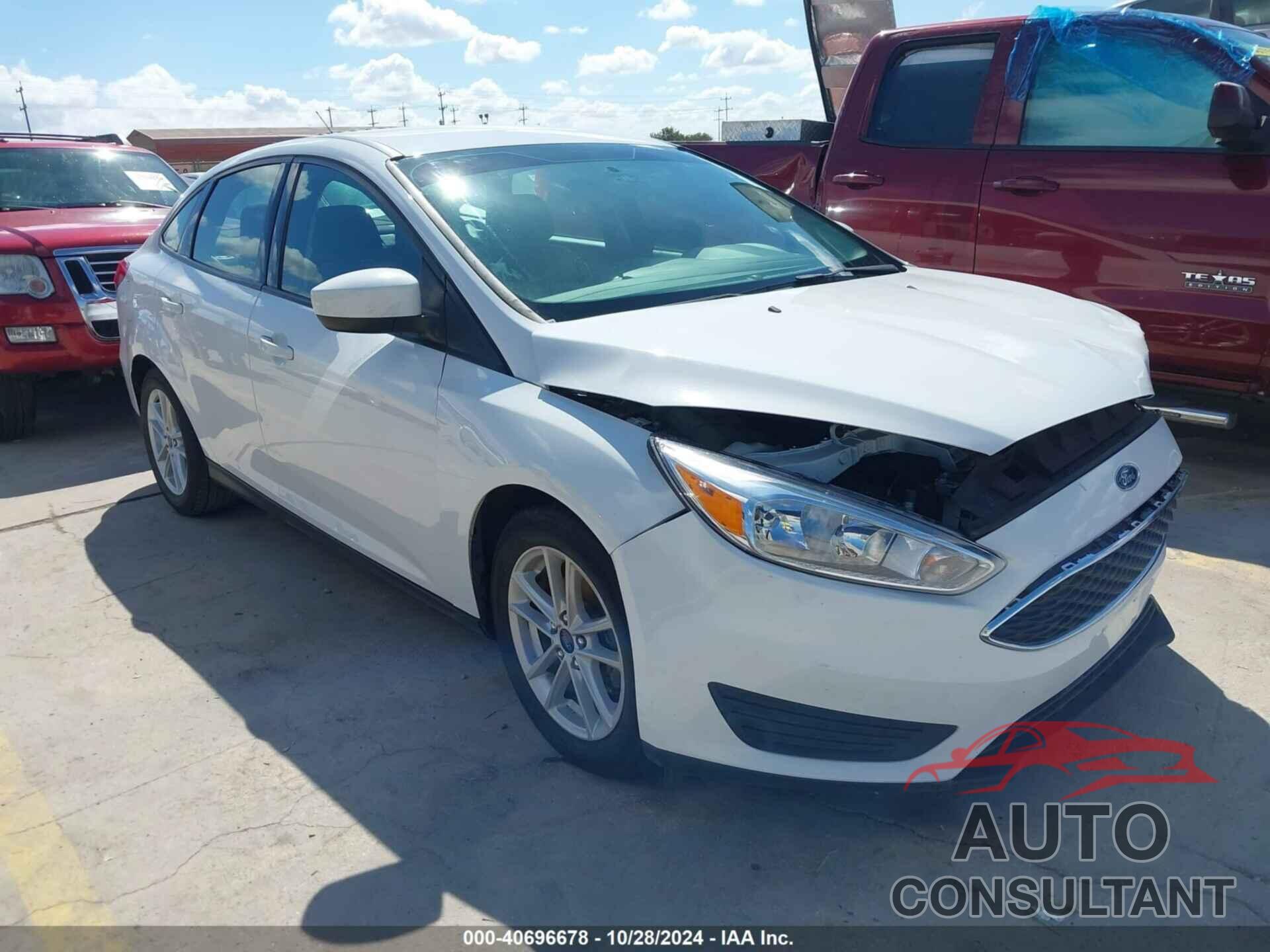 FORD FOCUS 2018 - 1FADP3F21JL286146