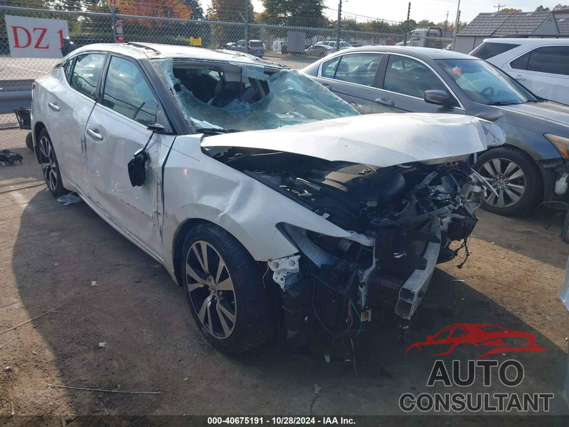 NISSAN MAXIMA 2017 - 1N4AA6AP3HC453724