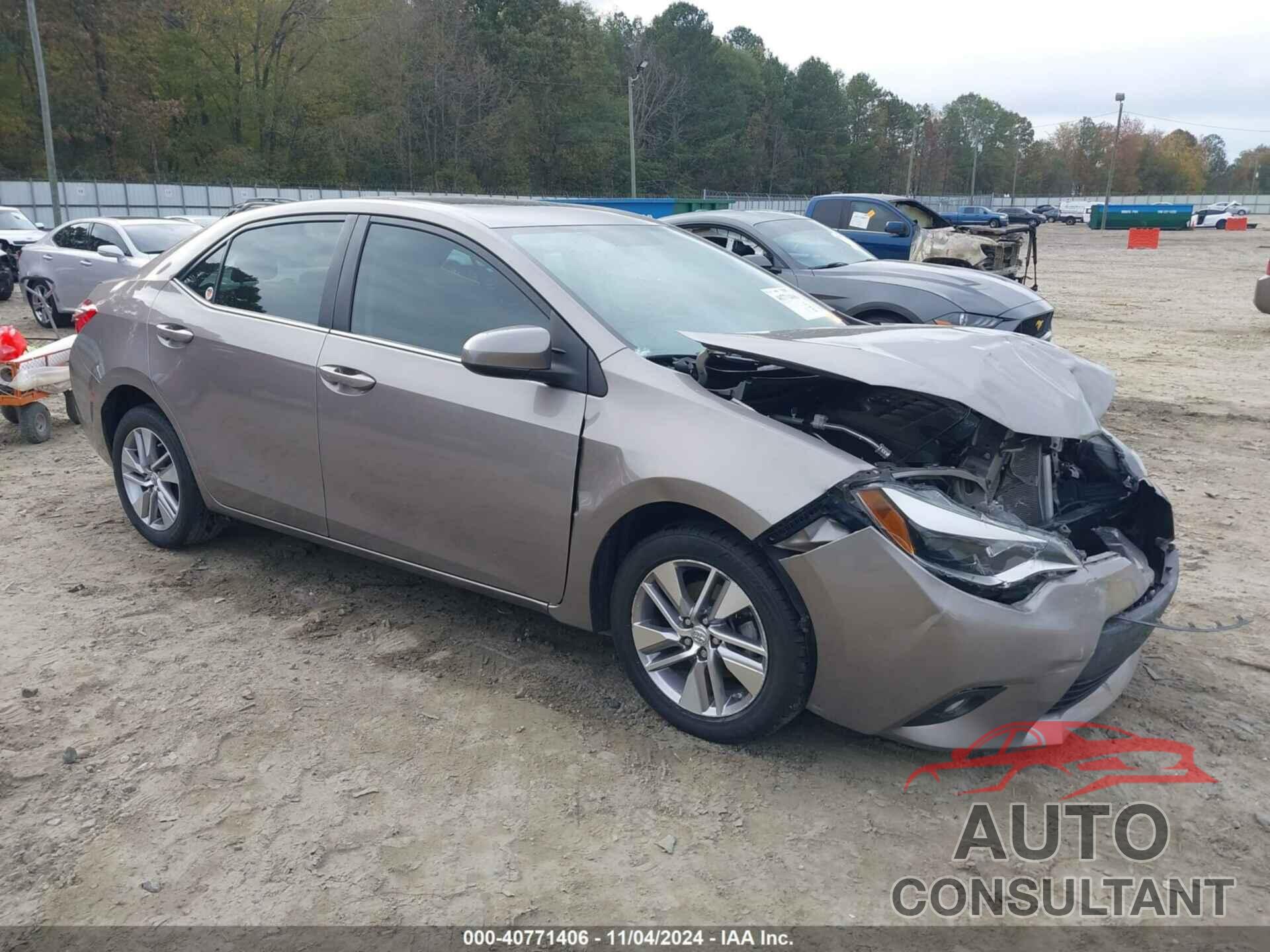 TOYOTA COROLLA 2014 - 5YFBPRHE9EP165258