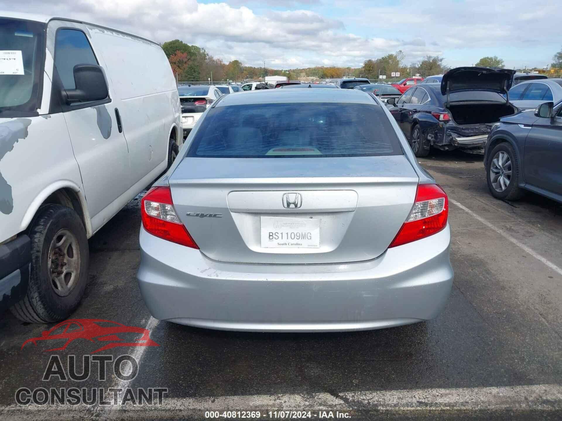 HONDA CIVIC 2012 - 2HGFB2F50CH318057