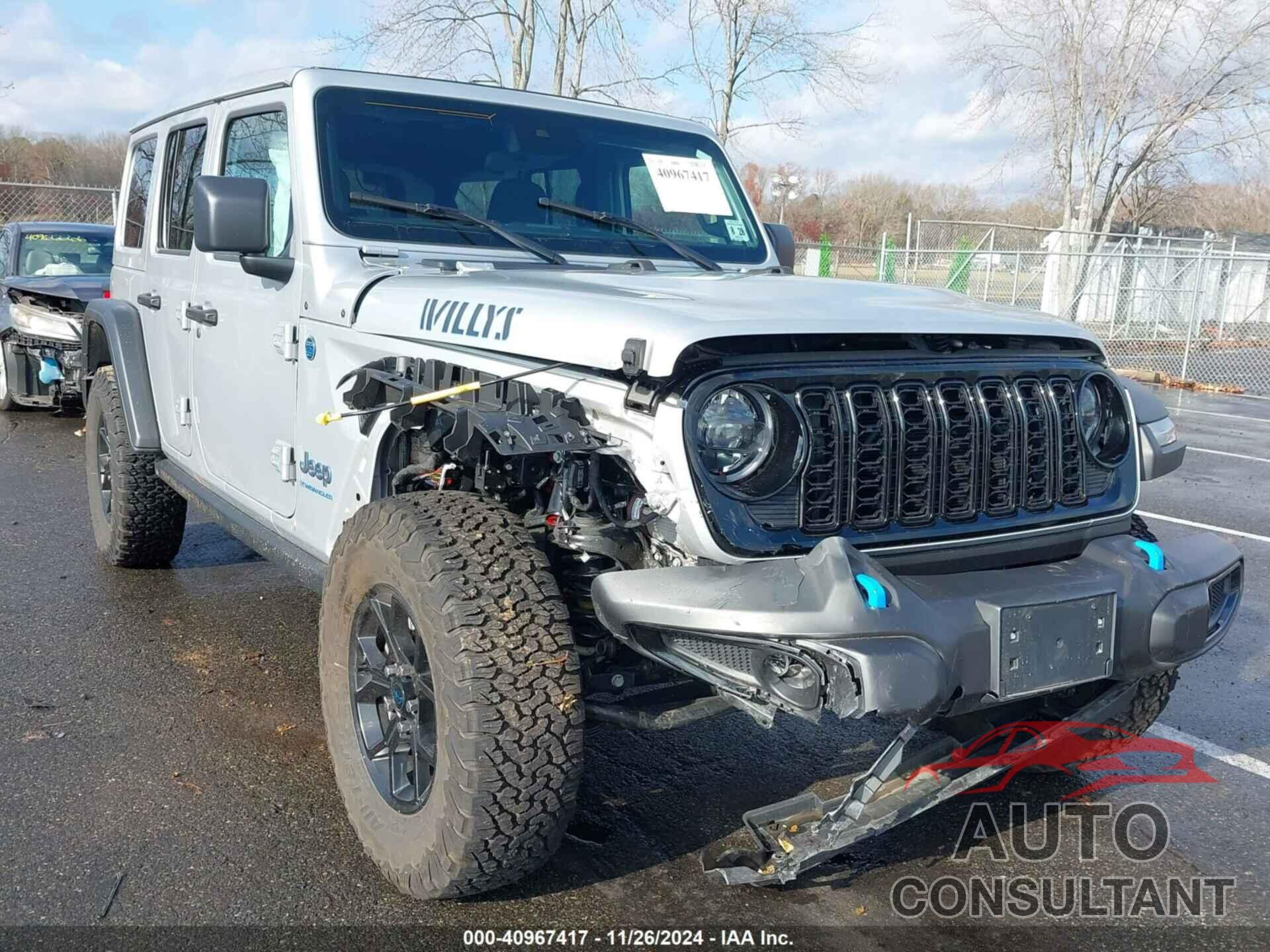 JEEP WRANGLER 4XE 2024 - 1C4RJXN65RW166891