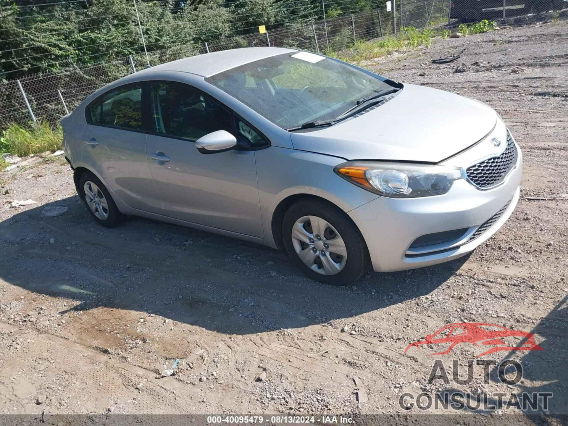 KIA FORTE 2016 - KNAFK4A6XG5466253