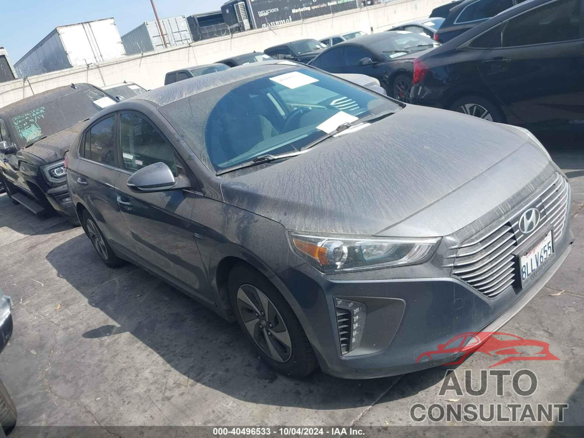 HYUNDAI IONIQ HYBRID 2019 - KMHC75LCXKU140138