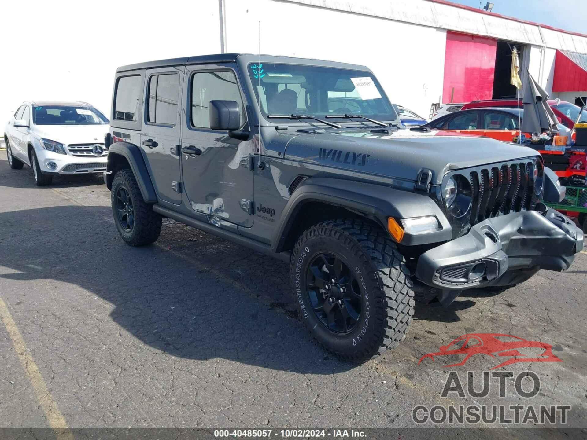 JEEP WRANGLER UNLIMITED 2022 - 1C4HJXDG1NW114285