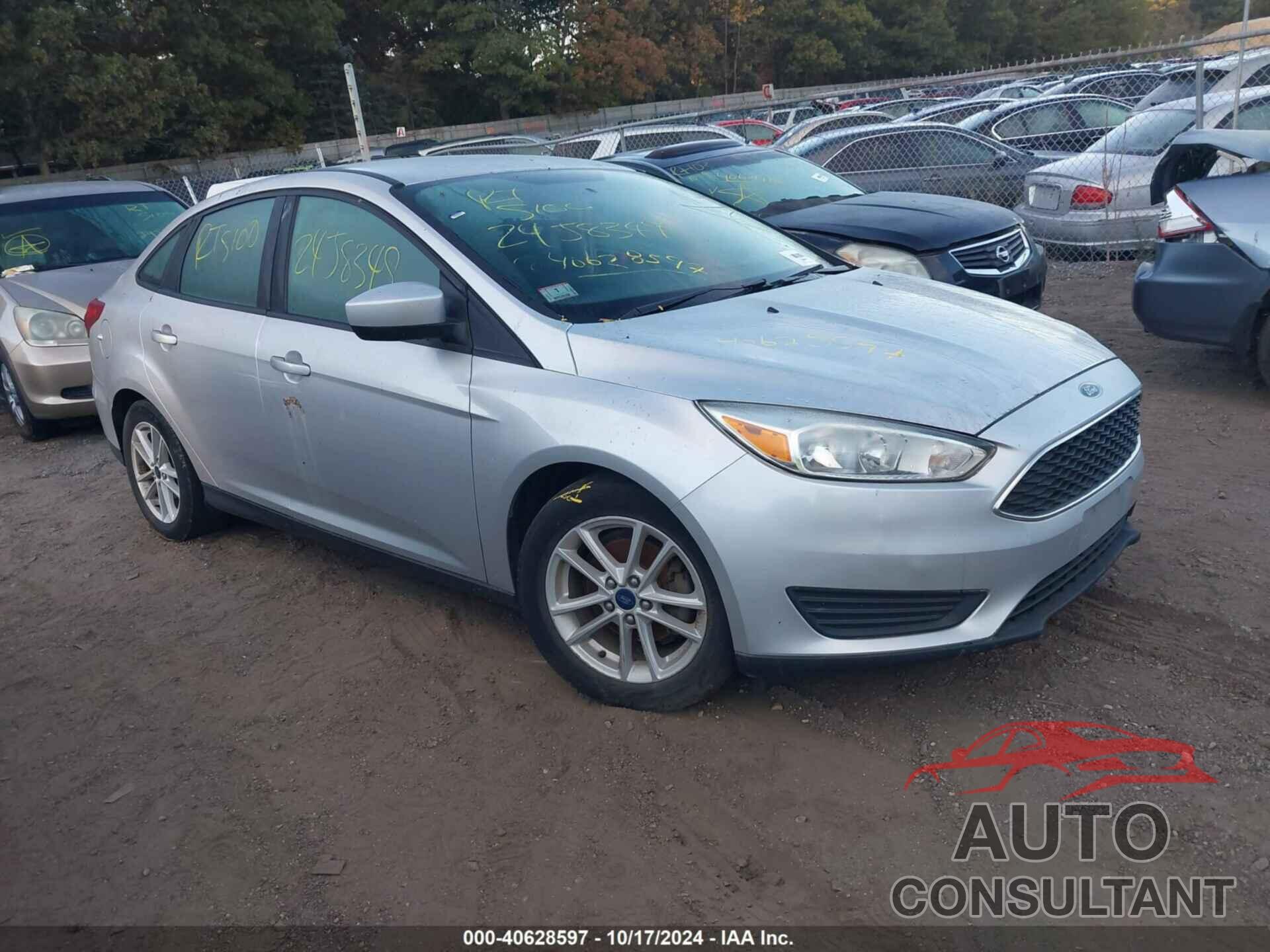 FORD FOCUS 2018 - 1FADP3F26JL237184