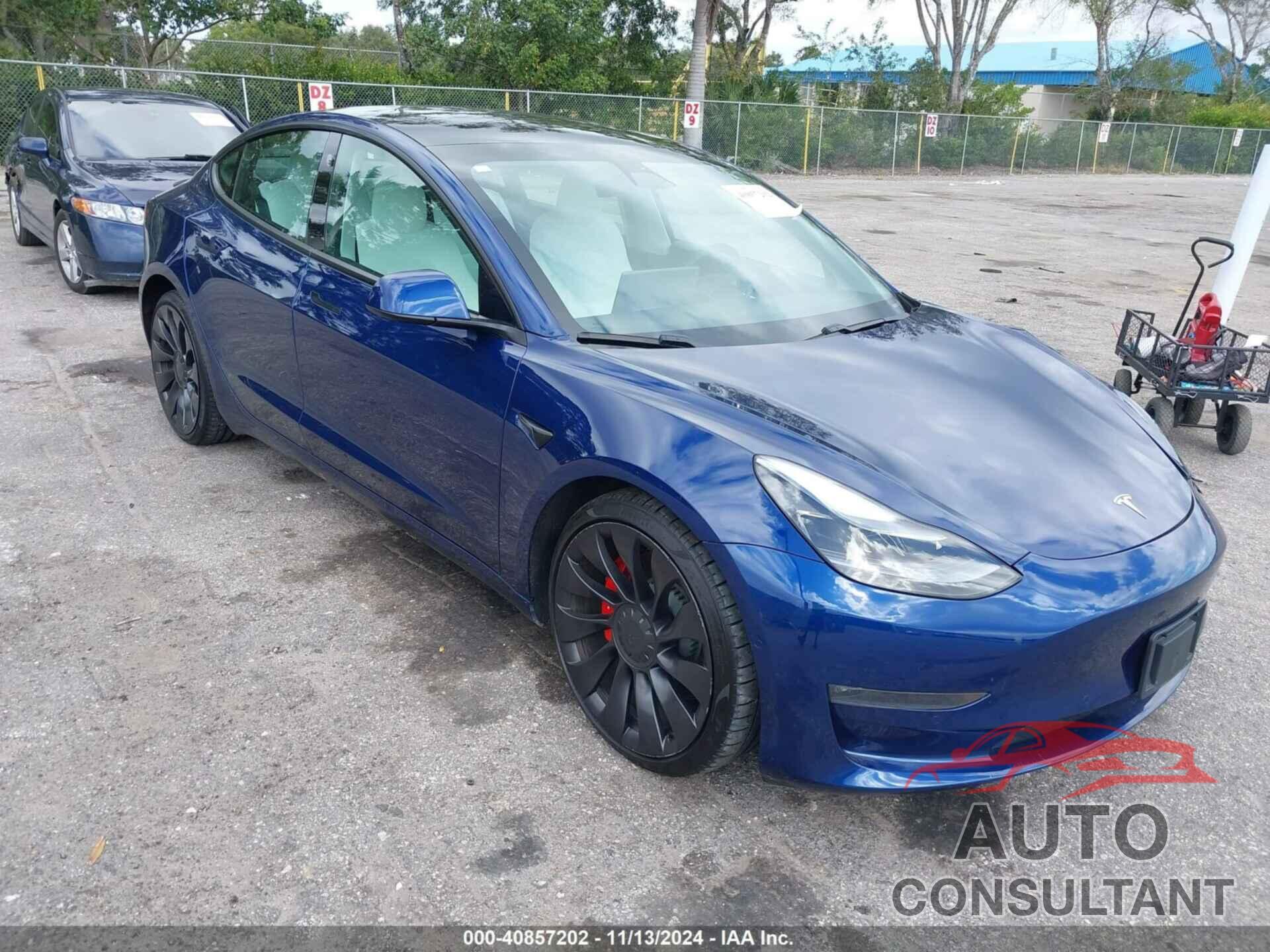 TESLA MODEL 3 2021 - 5YJ3E1EC1MF919276