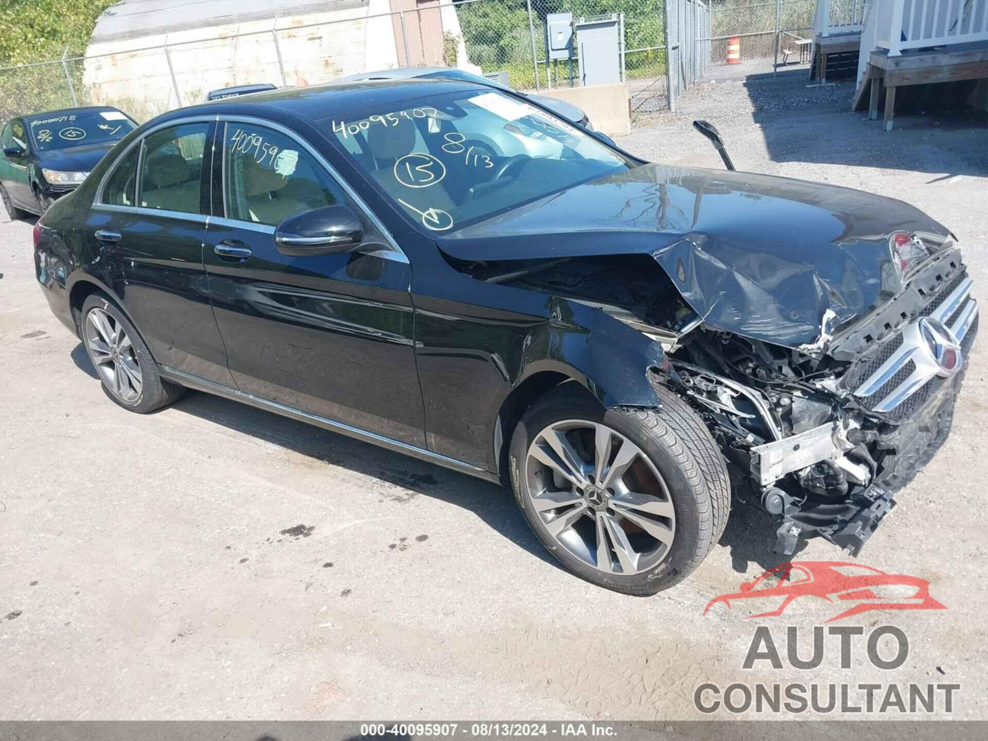 MERCEDES-BENZ C 300 2020 - WDDWF8EB2LR527142