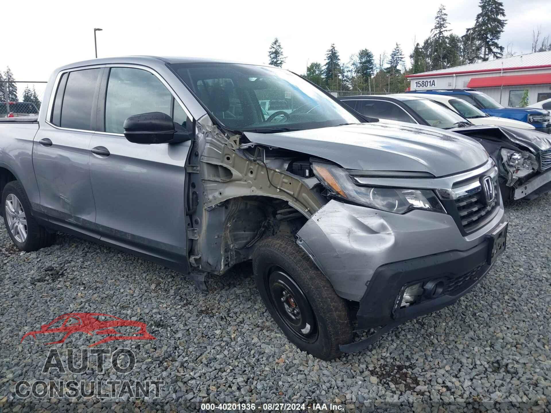 HONDA RIDGELINE 2017 - 5FPYK3F29HB020081