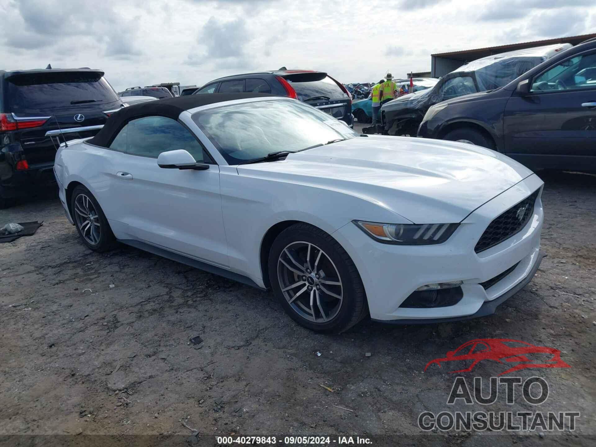 FORD MUSTANG 2017 - 1FATP8UH8H5293500