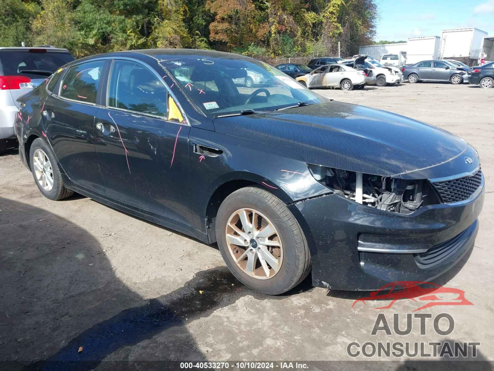 KIA OPTIMA 2017 - KNAGT4L3XH5163107