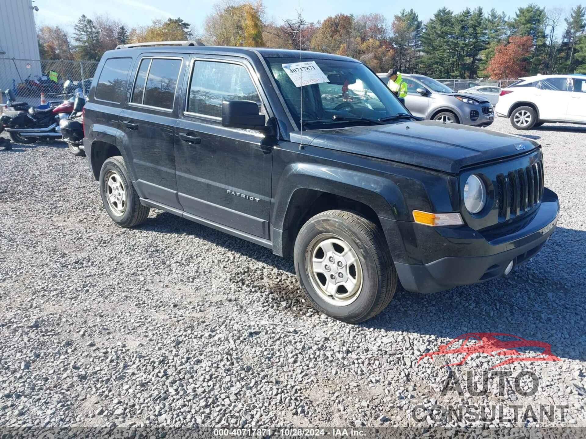 JEEP PATRIOT 2016 - 1C4NJRBBXGD646476