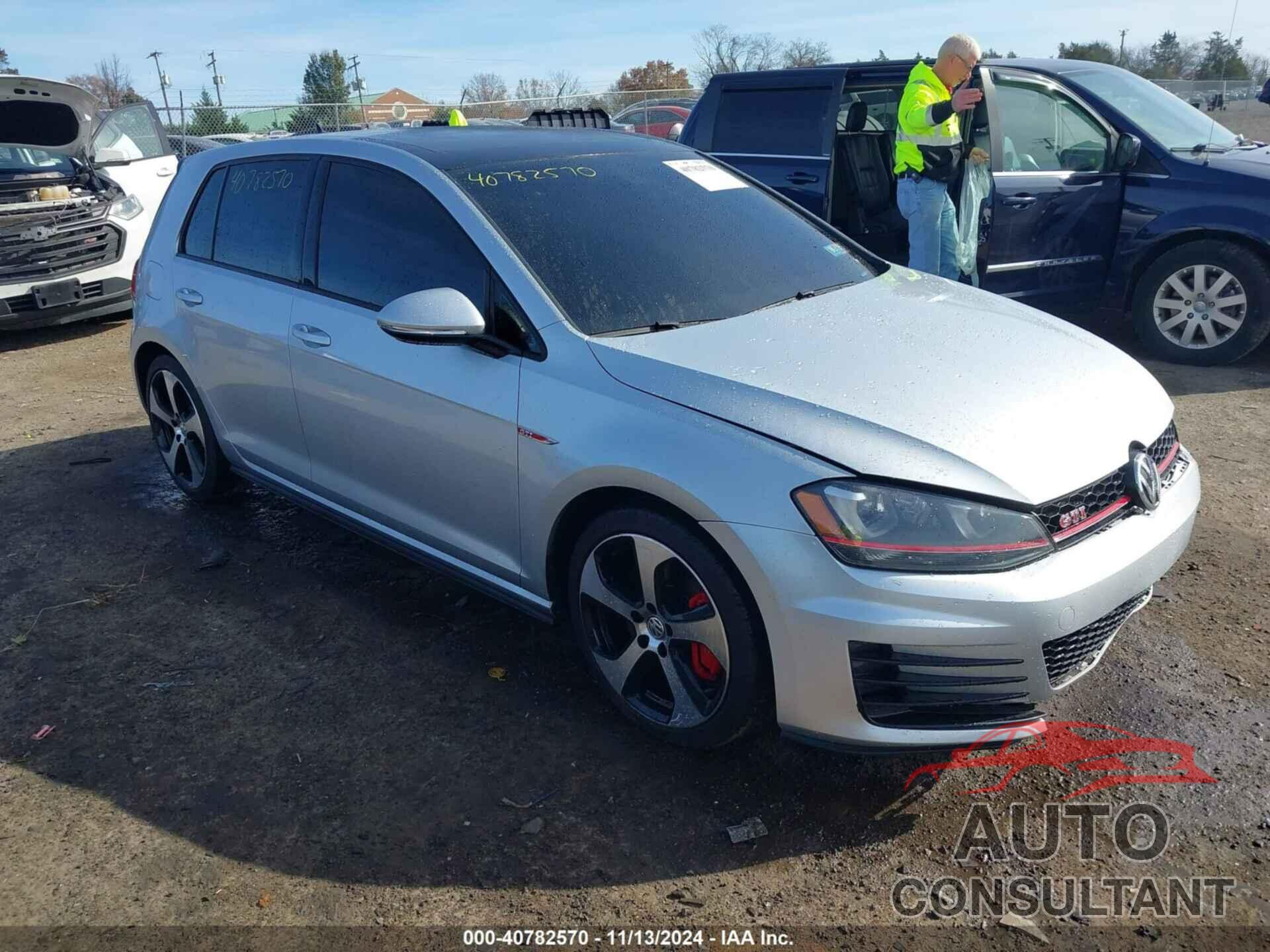 VOLKSWAGEN GOLF GTI 2016 - 3VW447AU3GM018142