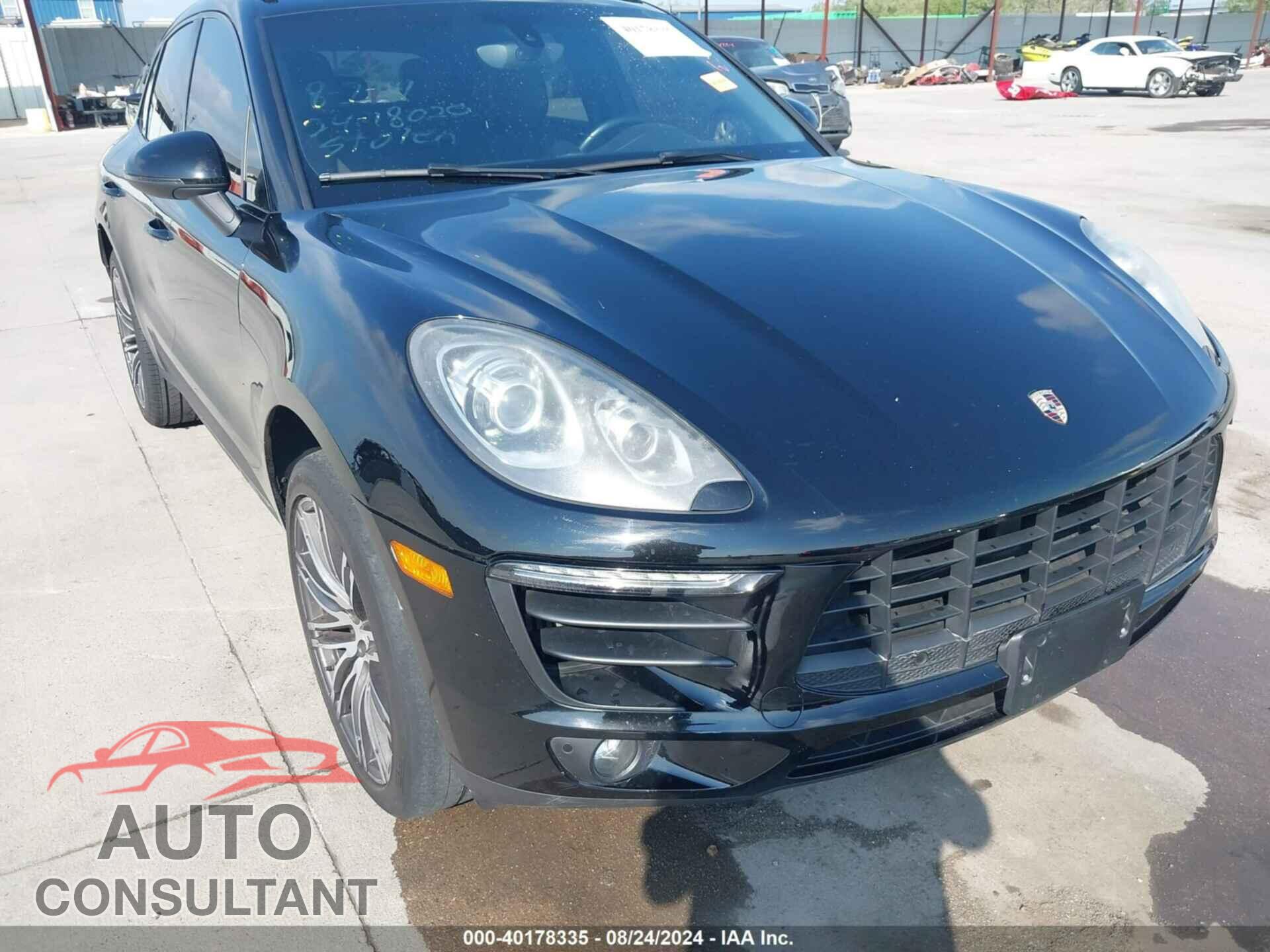 PORSCHE MACAN 2016 - WP1AB2A5XGLB47230
