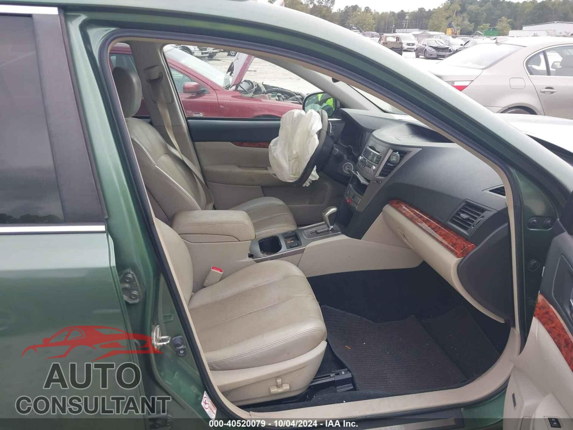 SUBARU OUTBACK 2011 - 4S4BRDKC0B2352964