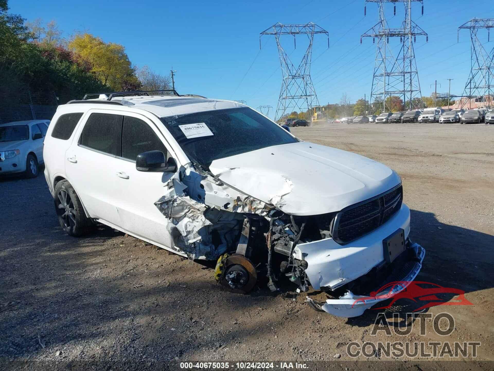 DODGE DURANGO 2017 - 1C4RDJDG9HC600938