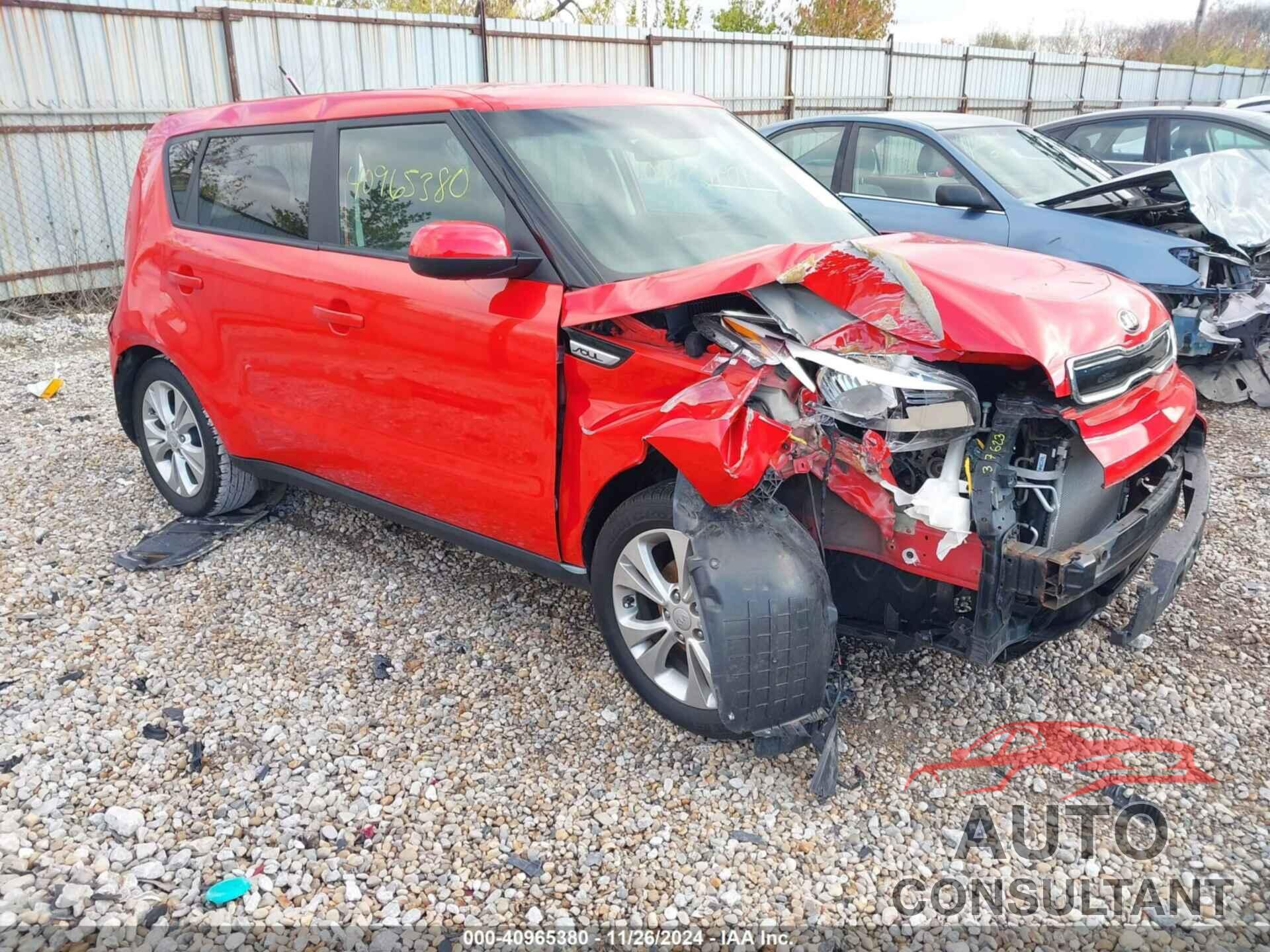 KIA SOUL 2016 - KNDJP3A52G7867316