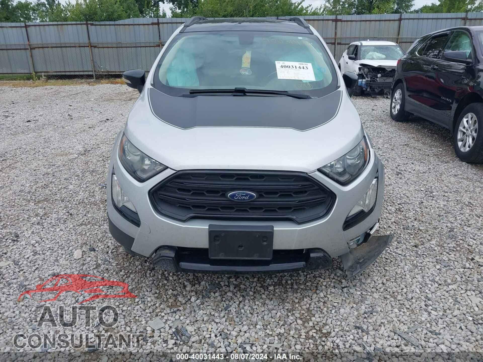 FORD ECOSPORT 2020 - MAJ6S3JL2LC333873