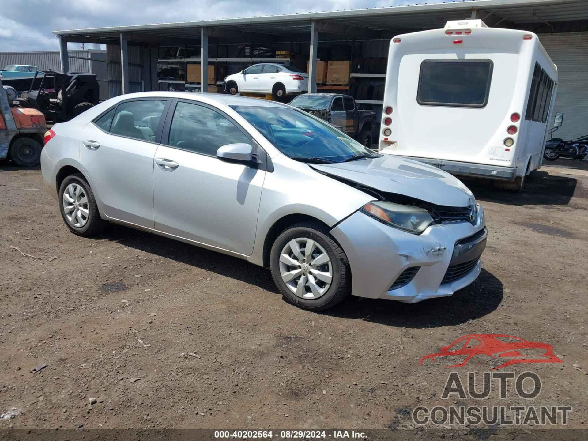 TOYOTA COROLLA 2016 - 5YFBURHE4GP503256