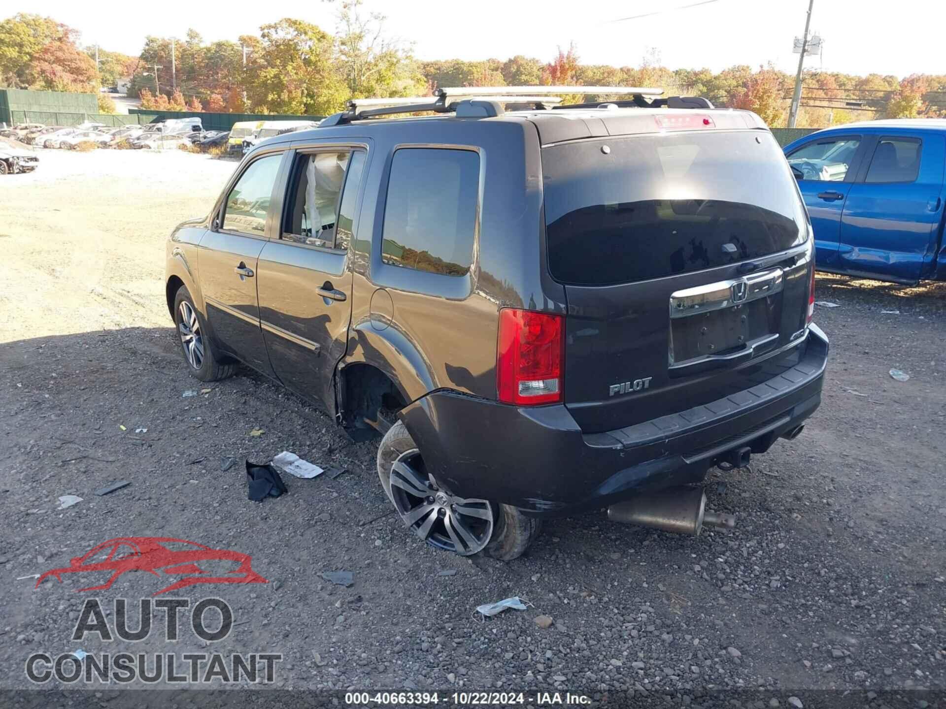 HONDA PILOT 2013 - 5FNYF4H51DB010245