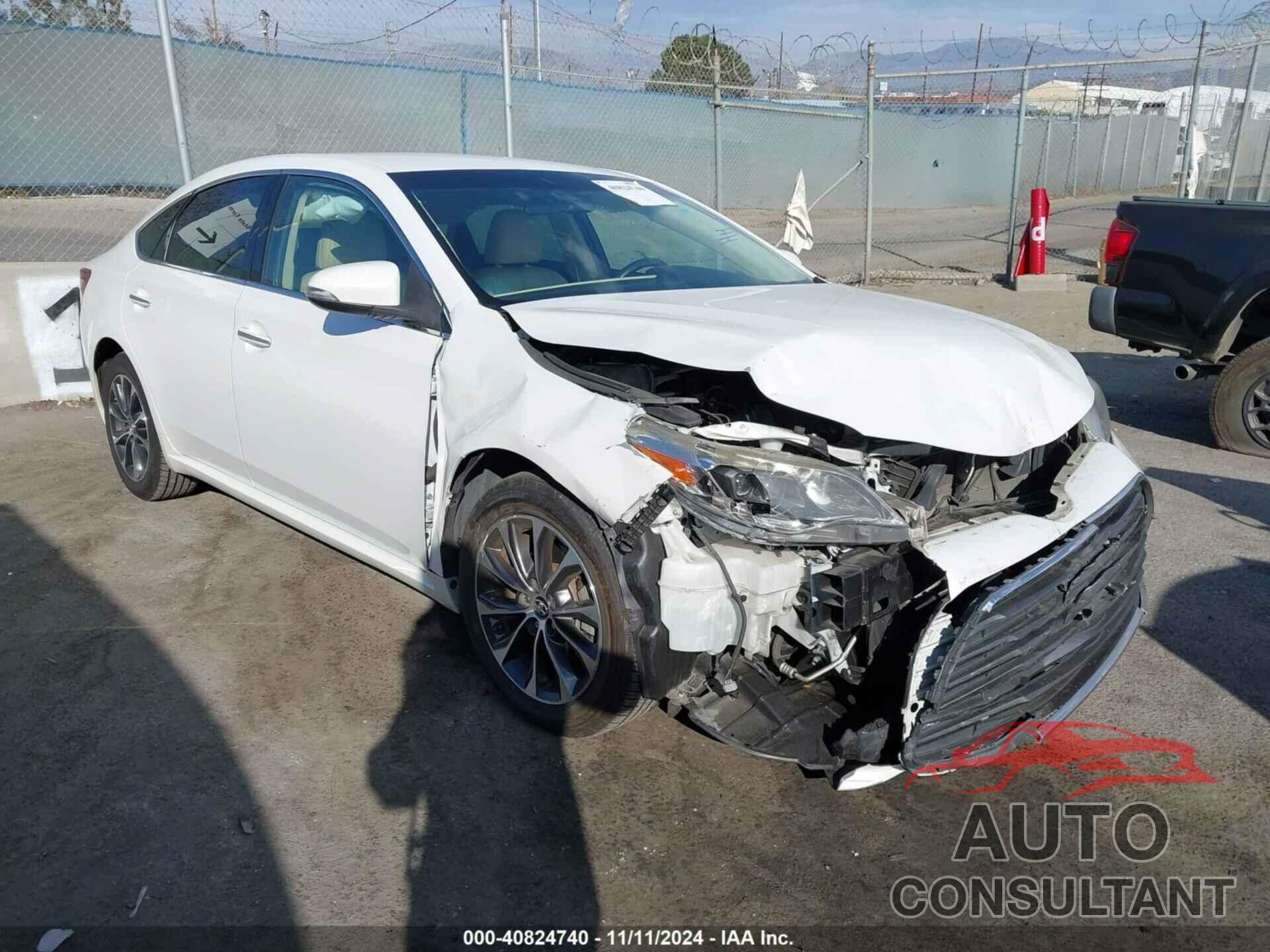 TOYOTA AVALON 2016 - 4T1BK1EB1GU202220