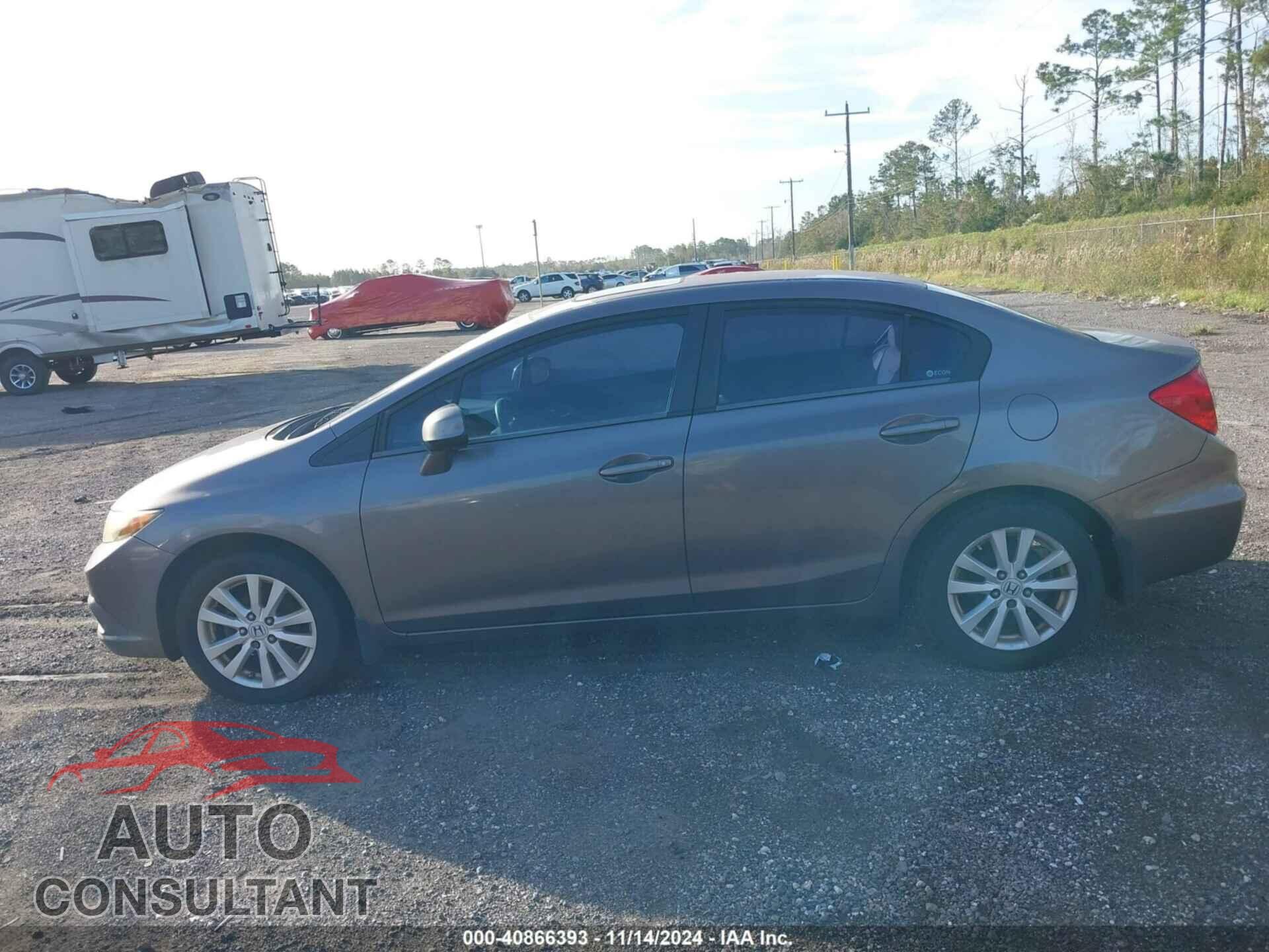 HONDA CIVIC 2012 - 2HGFB2F86CH534926