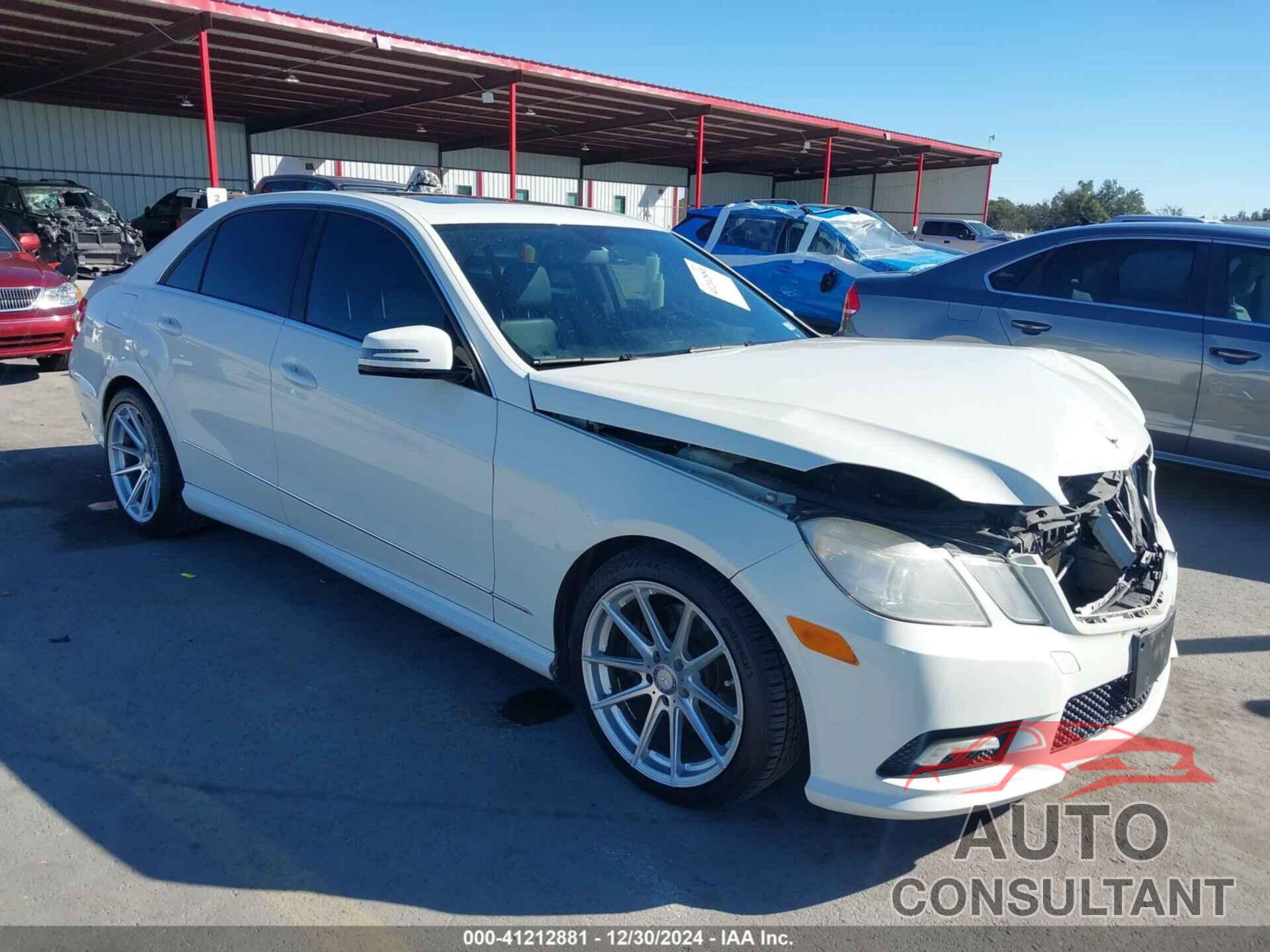 MERCEDES-BENZ E 2011 - WDDHF5GB7BA395156