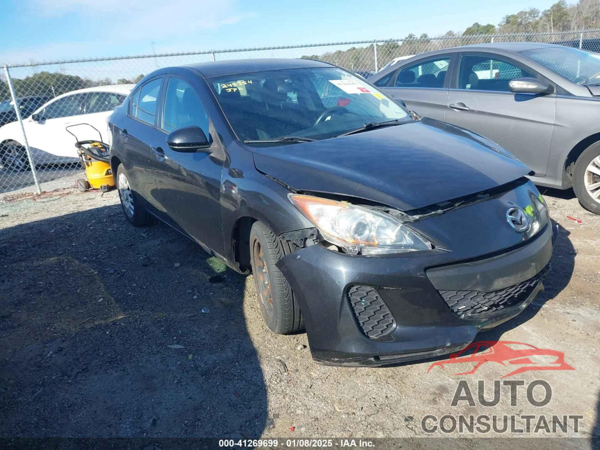 MAZDA MAZDA3 2013 - JM1BL1TF6D1723552