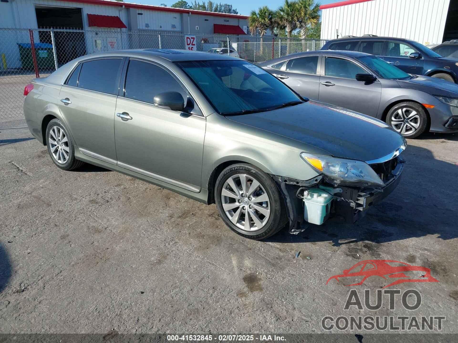 TOYOTA AVALON 2011 - 4T1BK3DB1BU414122