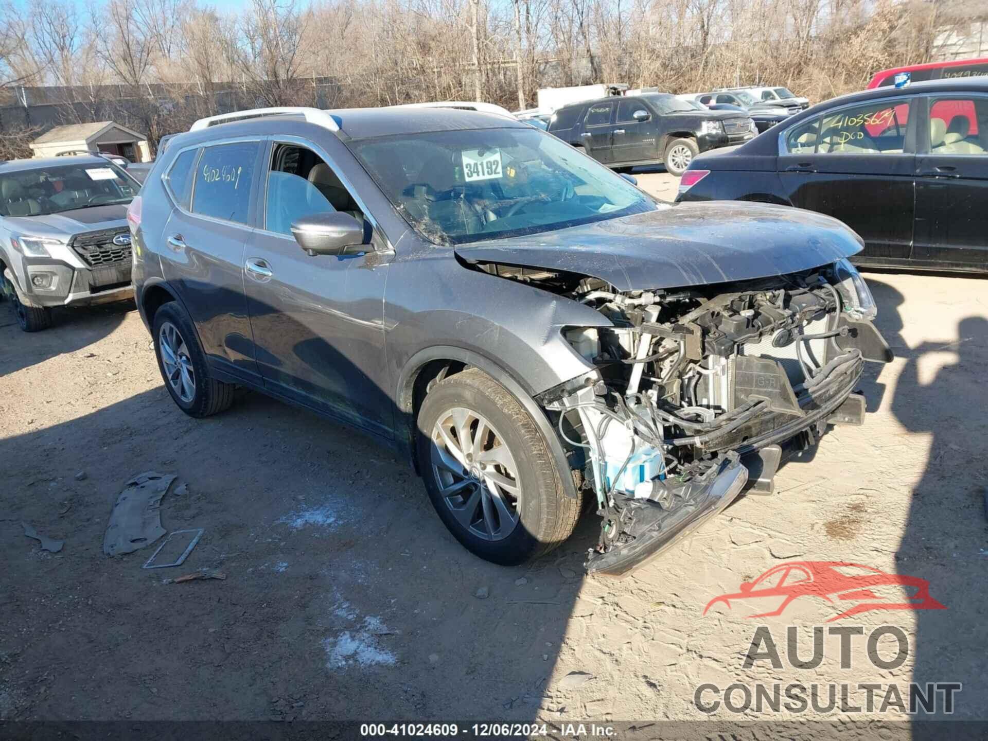 NISSAN ROGUE 2015 - 5N1AT2MT6FC848768