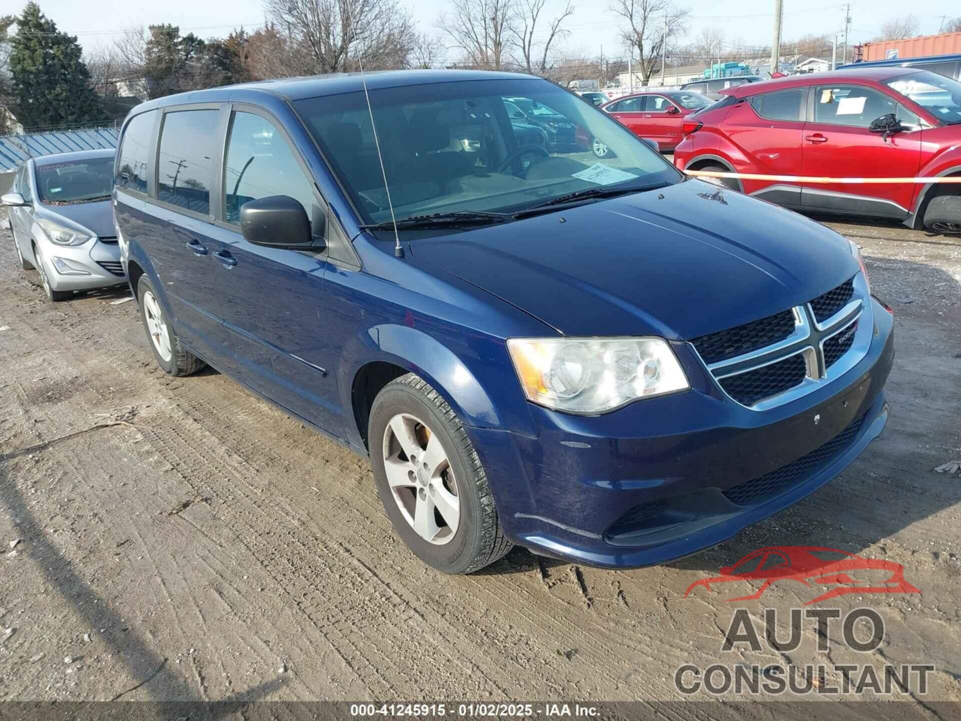 DODGE GRAND CARAVAN 2013 - 2C4RDGBG9DR600056