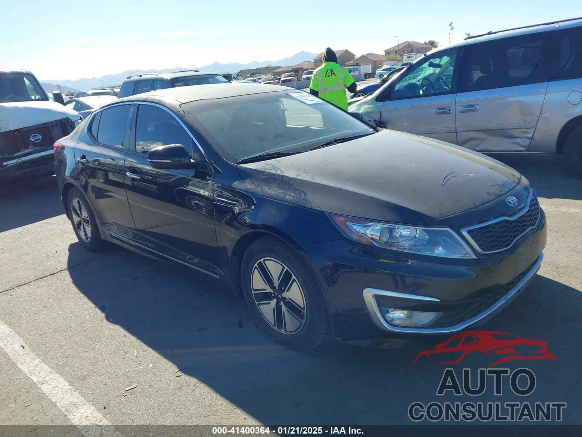 KIA OPTIMA HYBRID 2013 - KNAGM4AD2D5056622
