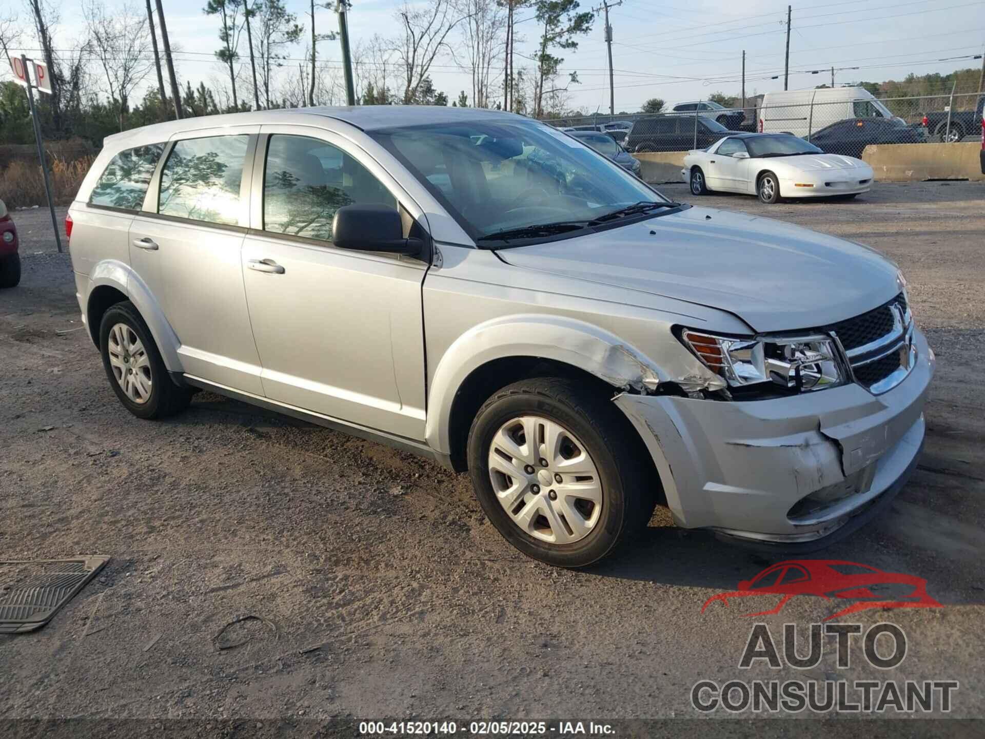 DODGE JOURNEY 2014 - 3C4PDCAB4ET193803