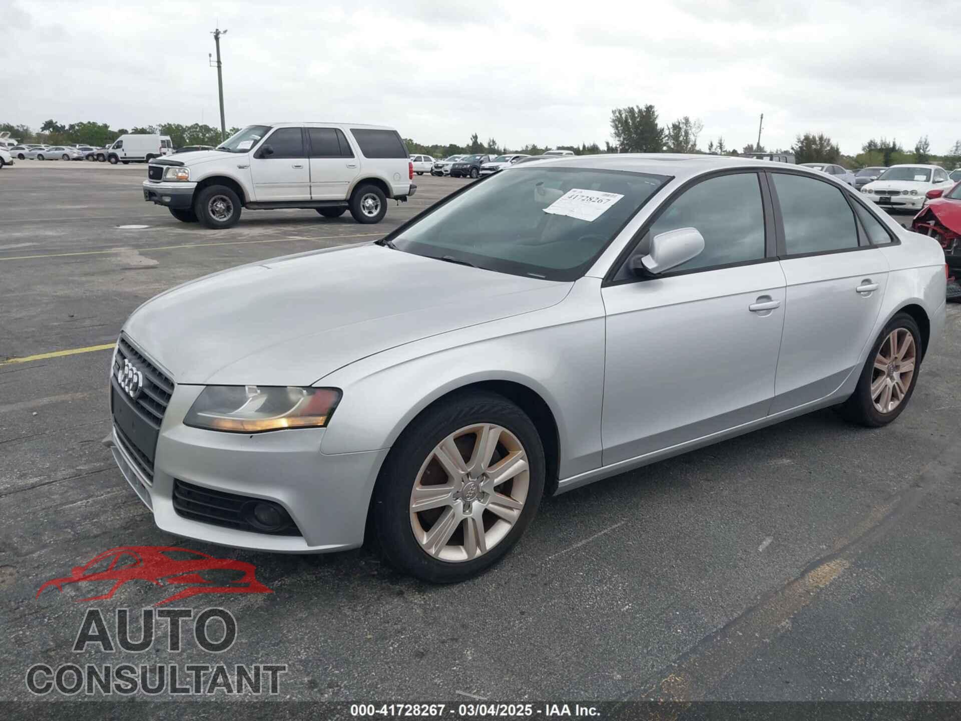 AUDI A4 2011 - WAUAFAFL9BN009356