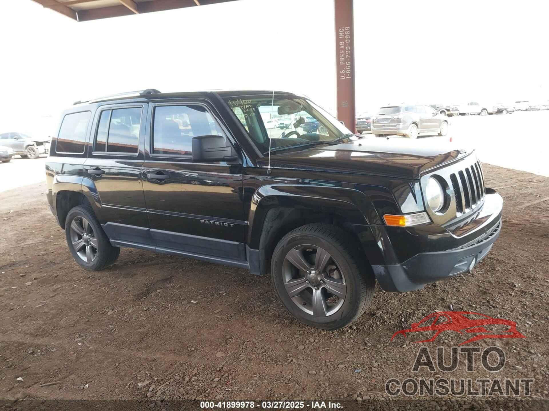 JEEP PATRIOT 2017 - 1C4NJPBA3HD166731