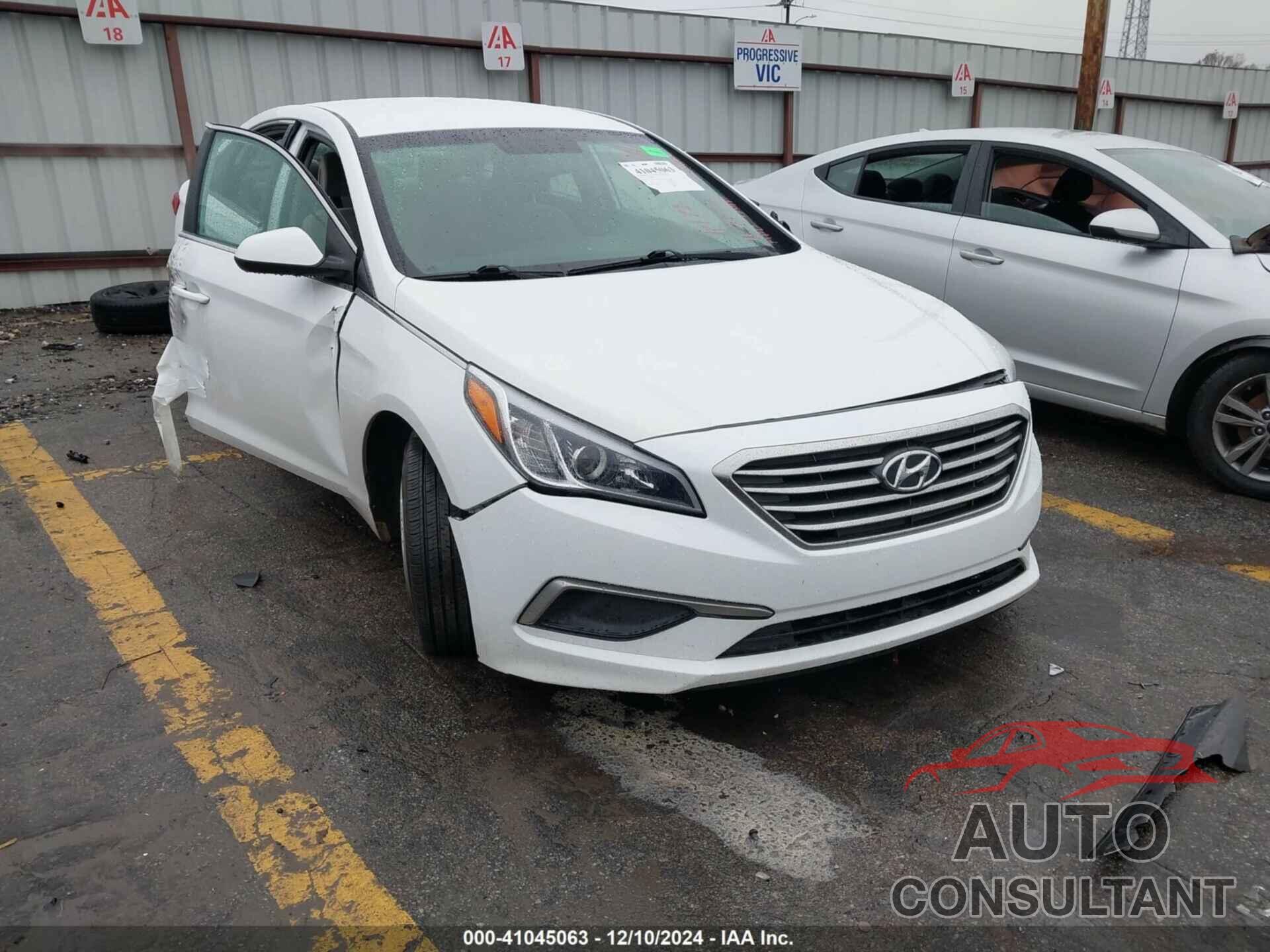 HYUNDAI SONATA 2017 - 5NPE24AF1HH551417