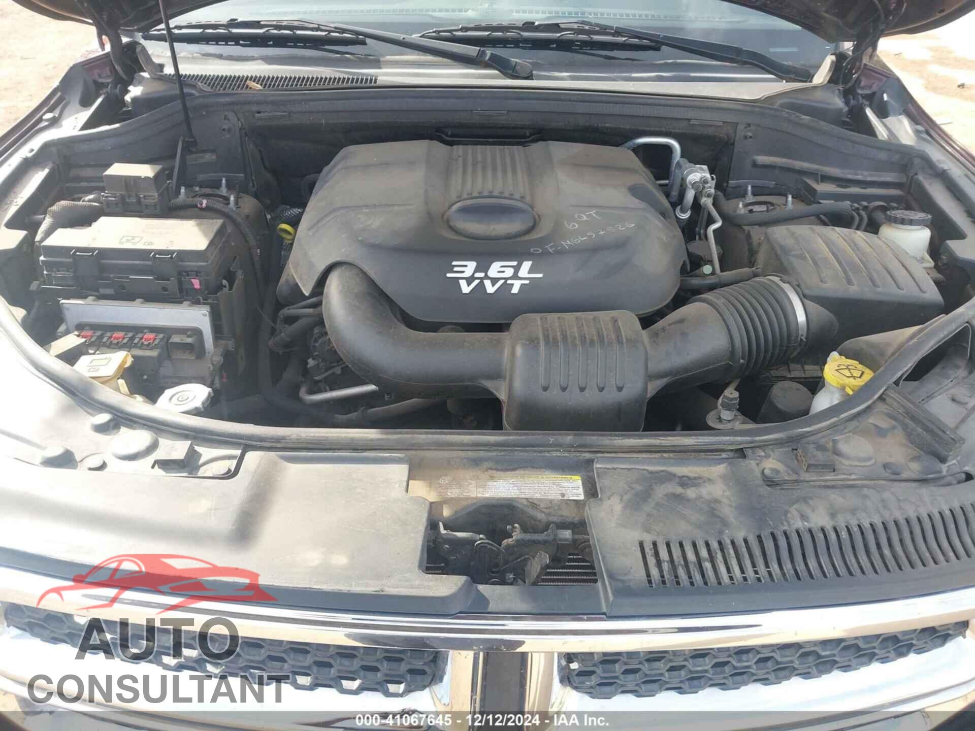 DODGE DURANGO 2012 - 1C4RDHDG3CC320028