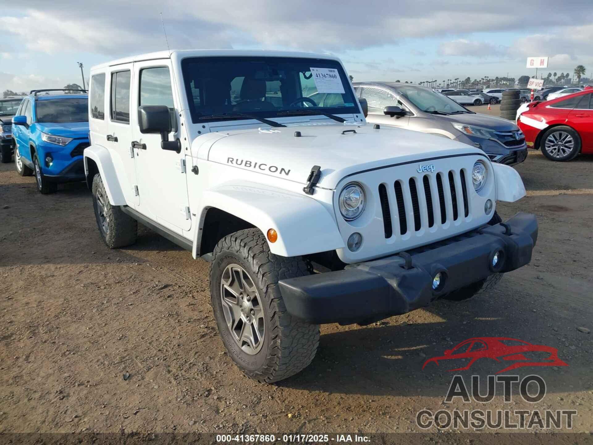 JEEP WRANGLER UNLIMITED 2017 - 1C4BJWFG3HL558030