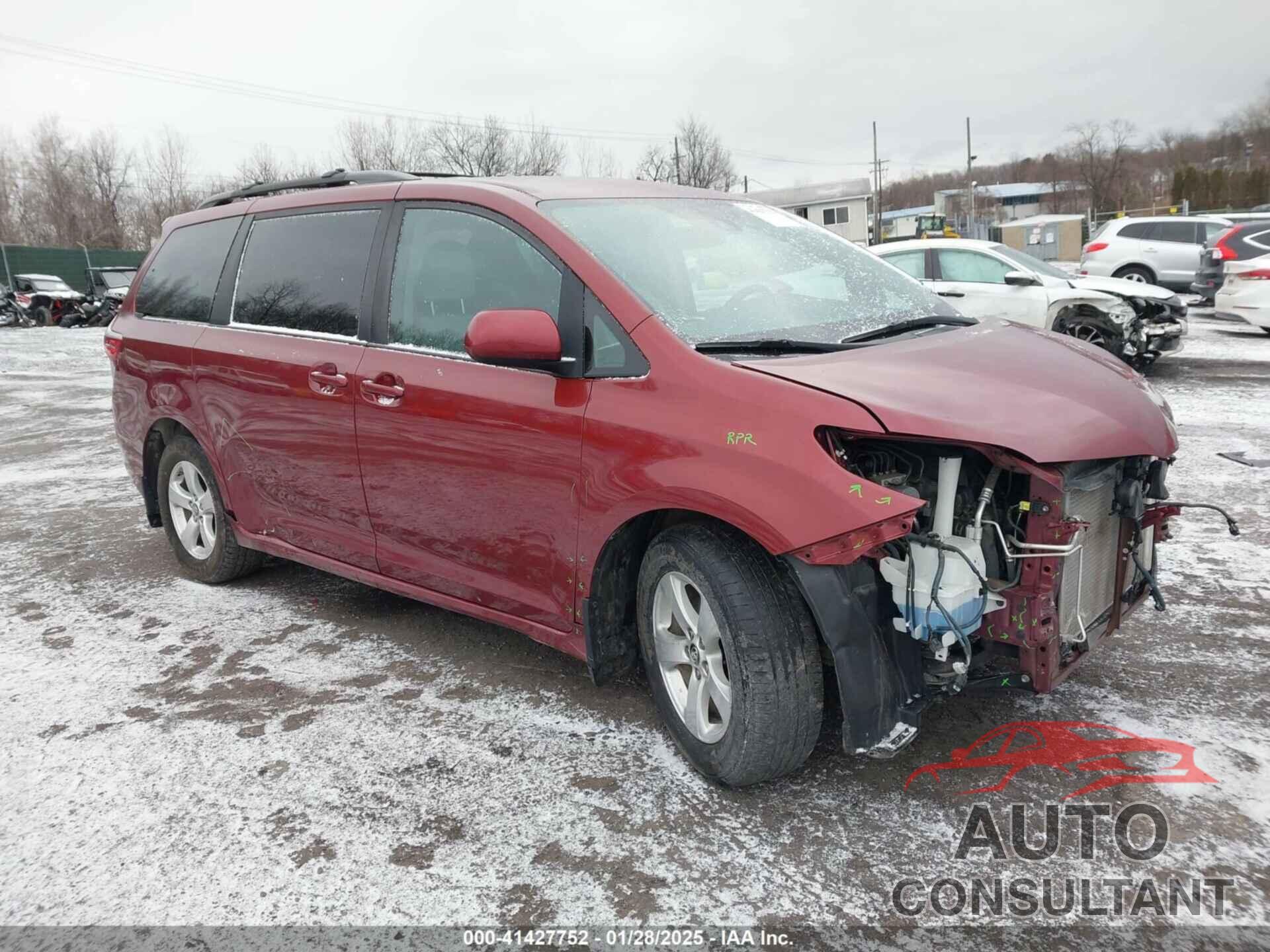 TOYOTA SIENNA 2020 - 5TDKZ3DCXLS053763