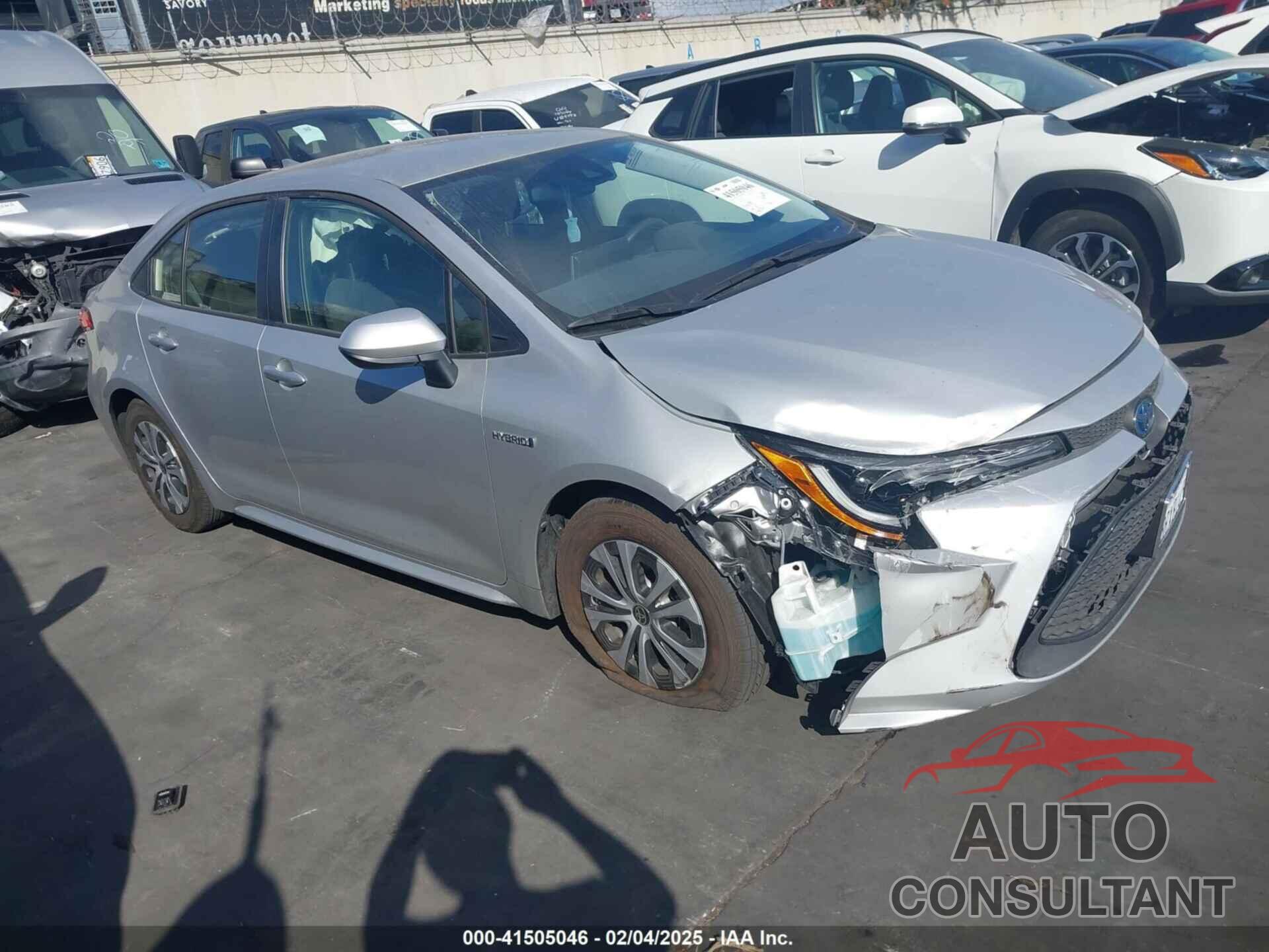 TOYOTA COROLLA 2021 - JTDEAMDE7MJ007995