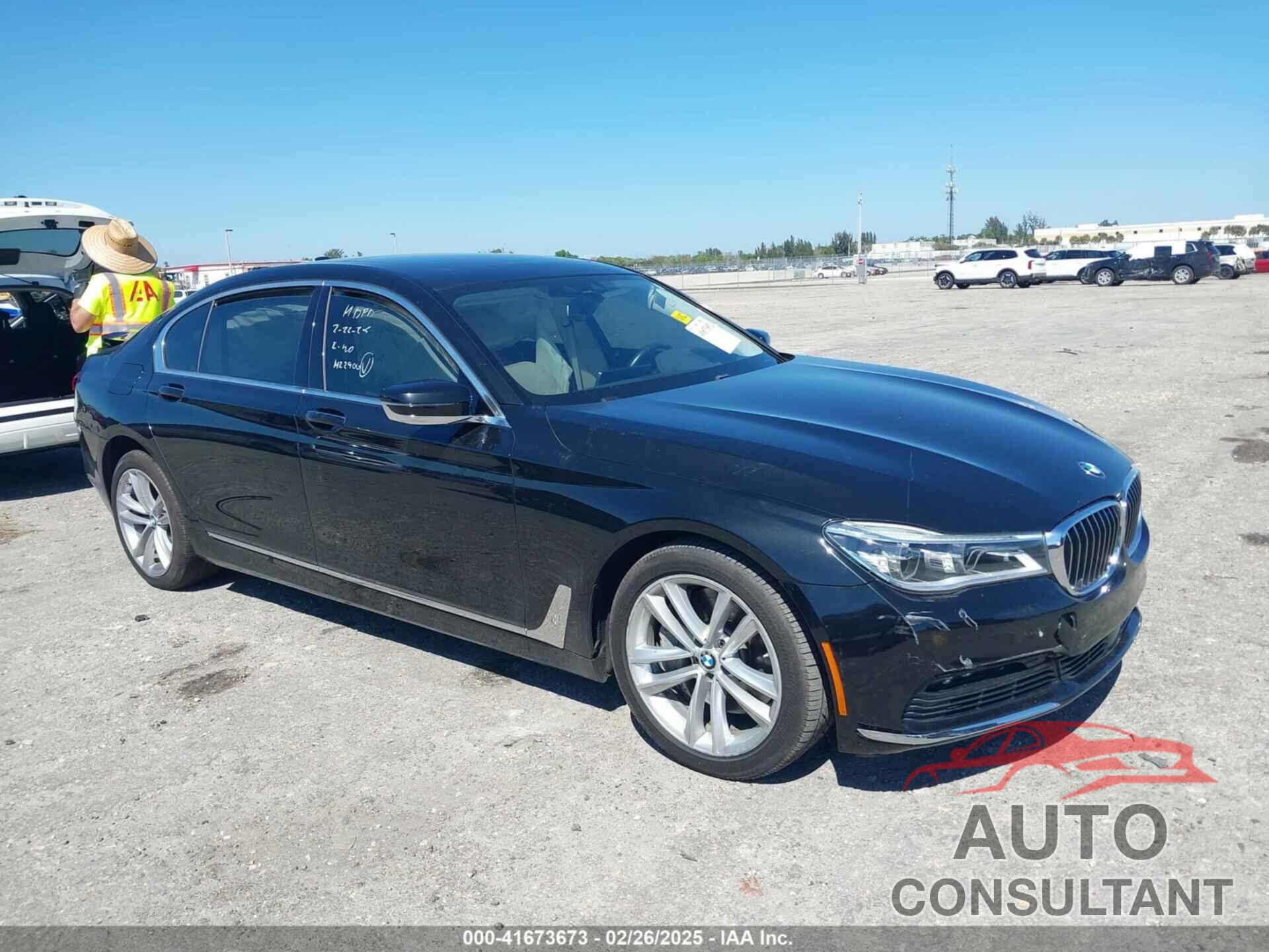 BMW 750I 2018 - WBA7F0C54JGM22900