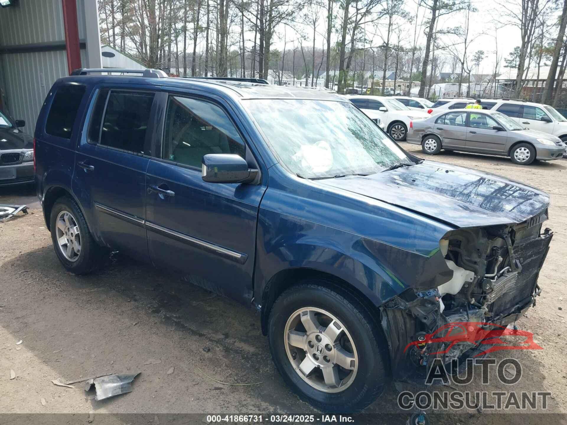 HONDA PILOT 2010 - 5FNYF4H80AB025356