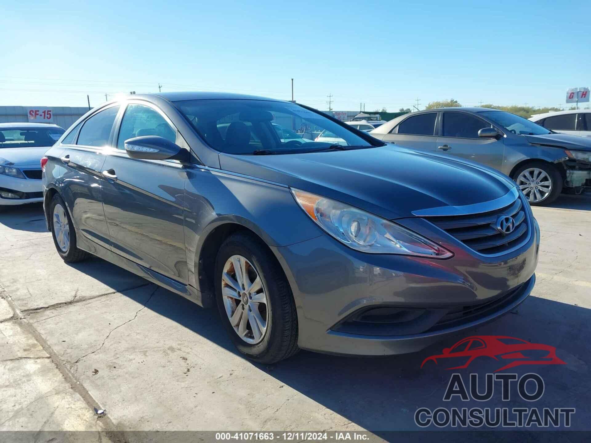 HYUNDAI SONATA 2014 - 5NPEB4AC5EH918904
